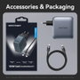 Vention Cargador de Pared GaN 100W TZ-FETH0-EU con 3xUSB-C y 1xUSB-A Gris
